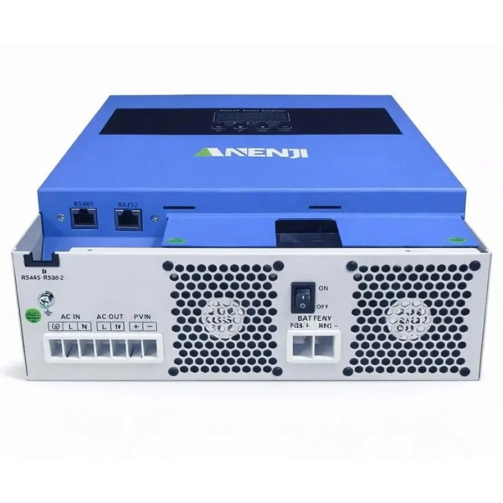 4,2 кВт LiFePO4 Комплект резервного живлення Інвертор Anenji WiFi + 2 акумулятора 12V 100Ah Ameisentech для квартири, будинку