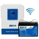2,2 кВт Комплект резервного живлення Easun Power Інвертор з WiFi + акумулятор 12V/100Ah
