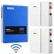 10.24 кВт LiFePO4 Комплект резервного живлення з Wi-Fi Інвертор 6.2 кВт Anenji + 2 акумулятора DAH Solar 51.2V 100Ah