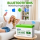 4,2 кВт LiFePO4 Комплект резервного живлення Інвертор Anenji WiFi + 2 акумулятора 12V 100Ah Bluetooth для квартири, будинку