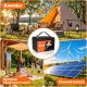 LiFePO4 12V/100Ah Акумулятор Yeagulch для резервного живлення будинку, квартири, Вбудована BMS 100 А