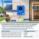 4.2 кВт Інвертор гібридний Anenji WiFi 24 В, з подвійним виходом, MPPT 120 А та захистом IP54