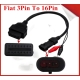 Перехідник для сканера 3 Pin OBD 2 для Chery, Fiat, Lancia, Amulet