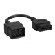 Перехідник для сканера Toyota Тойота 17 Pin OBD 2 ELM327 адаптер