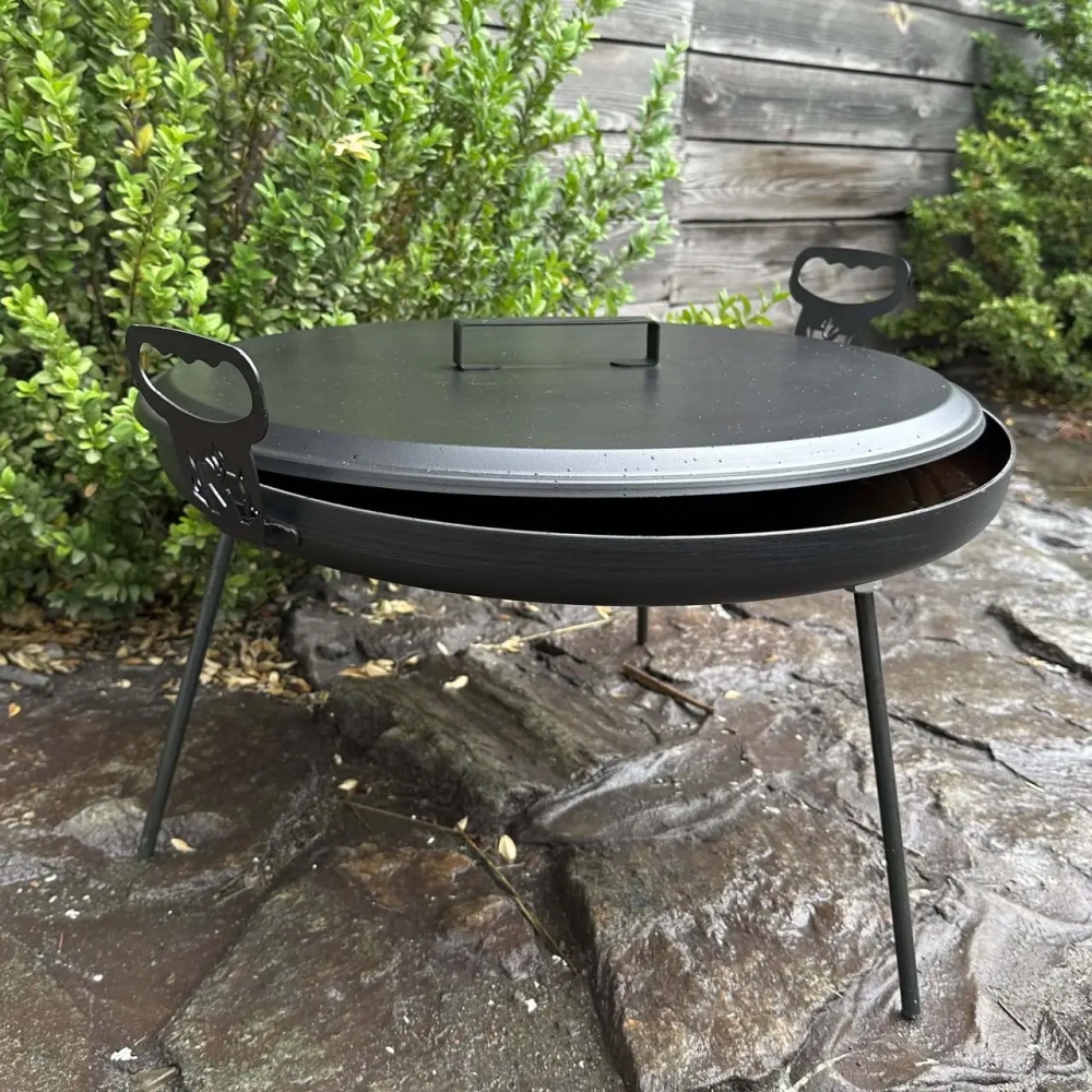 Сковорода із диска SD-50RK з кришкою діаметром 50см