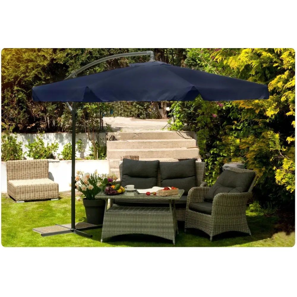 Парасоля садова JUST GARDEN Casablanca 3м Синя