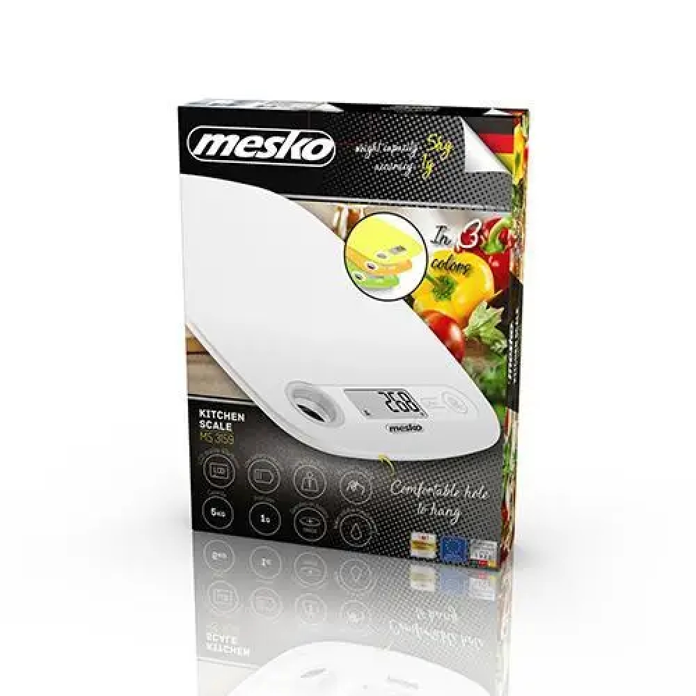 Ваги кухонні Mesko MS 3159 white