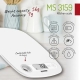 Ваги кухонні Mesko MS 3159 white