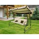 Садова розкладна гойдалка Avko Relax Plus Beige ARSC18733