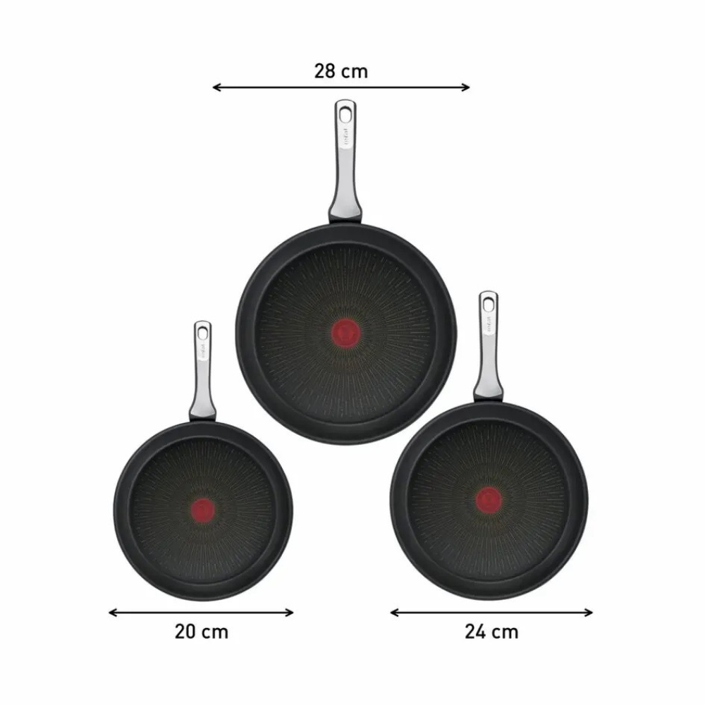 Набір сковорідок TEFAL UNLIMITED ON 3 предмети