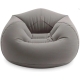 Крісло надувне Intex 68579 Beanless Bag Chair 107х104х69 см Сіре