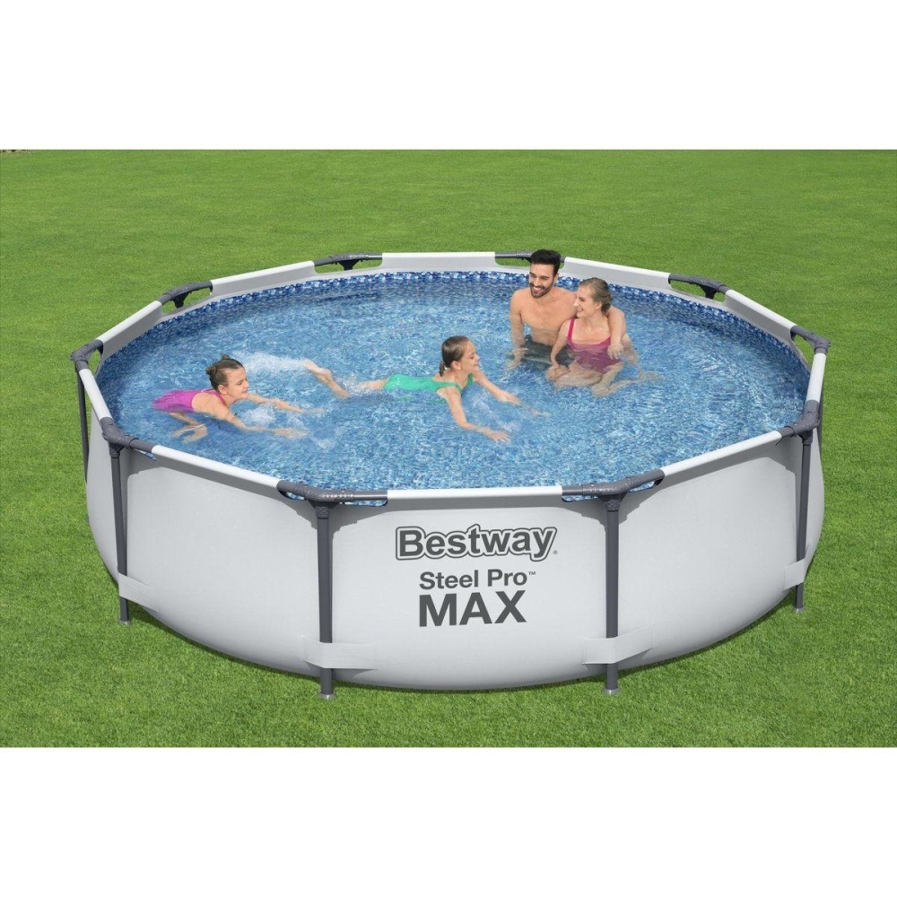 Каркасний басейн Bestway 56406 Steel Pro MAX, розмір 305 x 76 см