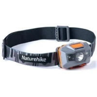 Налобний акумуляторний ліхтар Naturehike TD-02 NH00T002-D Помаранчево-сірий
