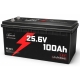 LiFePO4 24V/100Ah Акумулятор Idzlldi BMS, для для резервного живлення будинку, квартири