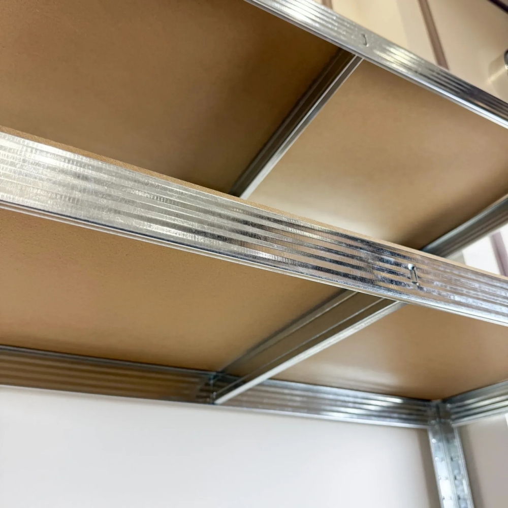 Комплект 2 шт посилених металевих стелажів Ekspand 180×90×40см 5 полиць (175 кг на полицю) Оригінал