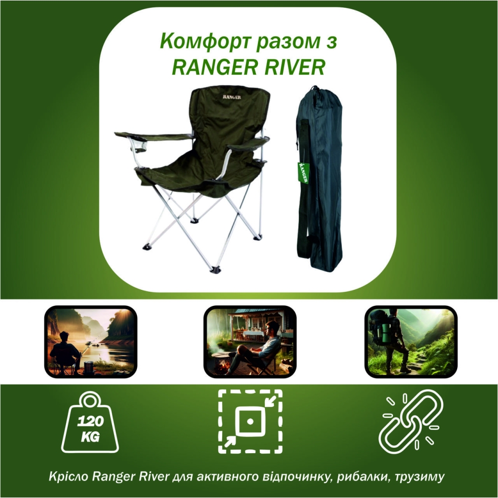 Крісло складане Ranger River