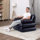 Крісло надувне розкладне Bestway 75114 (191 x 97 x 64см) чорне