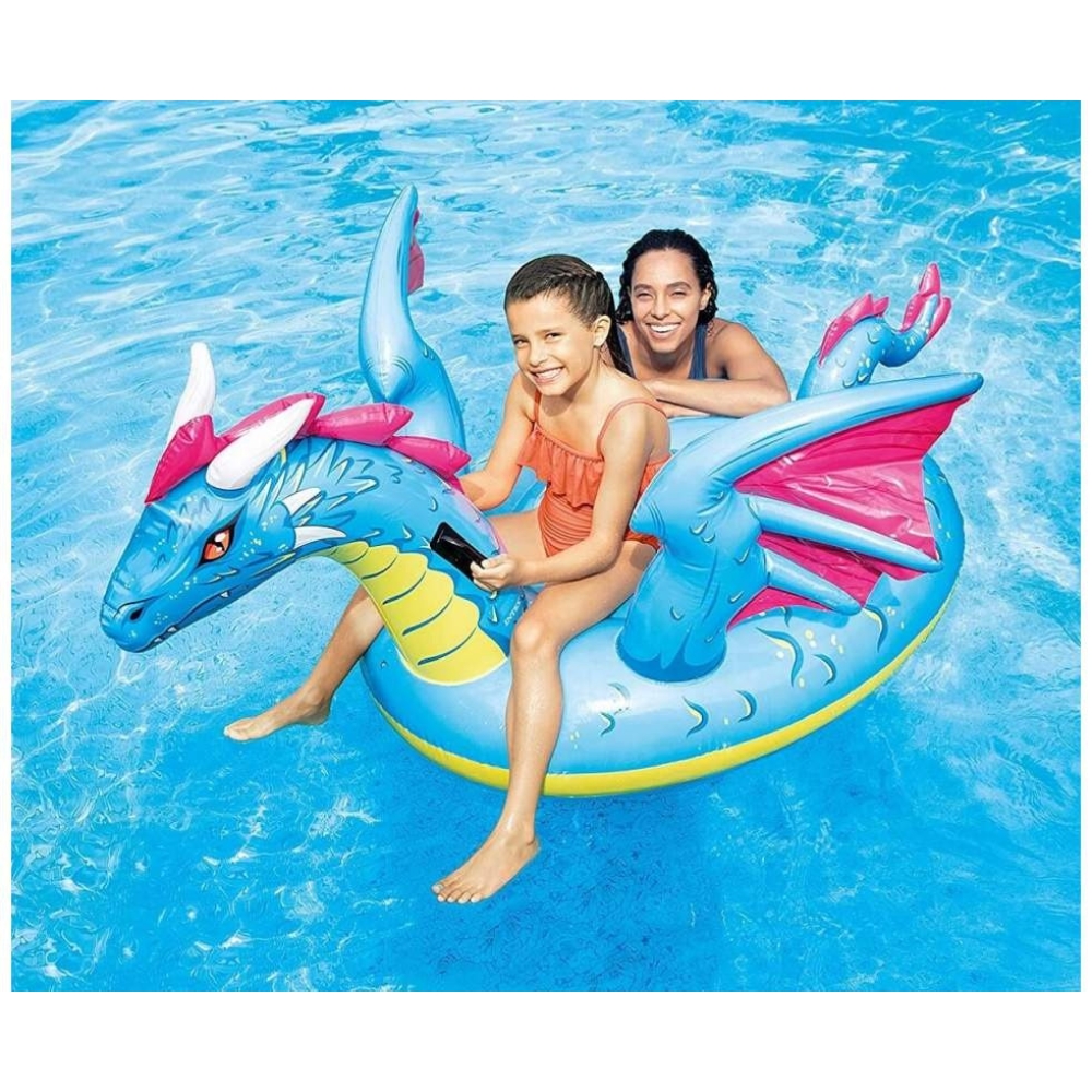 Надувний пліт Дракон Intex 57563 (201 x 191см)