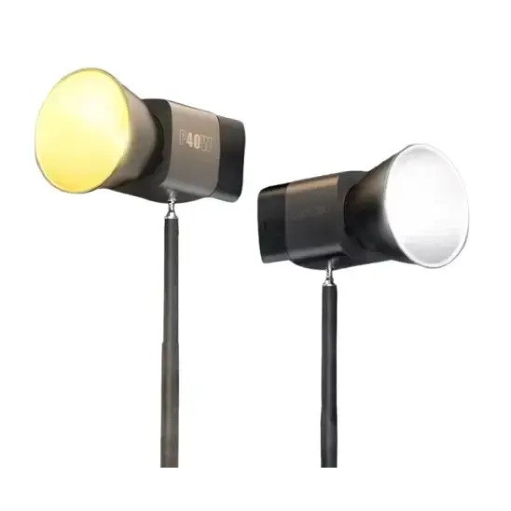 Монохроматичний освітлювач Luxceo P40W COB LED для фотостудії