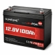 1 кВт LiFePO4 Комплект резервного живлення інвертор Daxtromn + акумулятор Dumfume 12V 100Ah для квартири, будинку