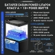 3,2 кВт Комплект резервного живлення Easun Power Інвертор з WiFi + 2 акумулятора 12V/100Ah
