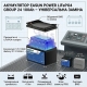 3,2 кВт Комплект резервного живлення Easun Power Інвертор з WiFi + 2 акумулятора 12V/100Ah
