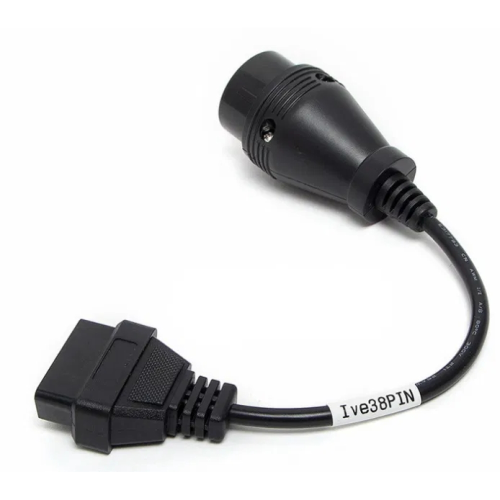 Перехідник на Iveco з 38 pin на OBD2 16 пін Адаптер для сканера