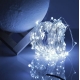 Гирлянда капля роси 5м 50Led на батарейках (на 2 батарейки) White