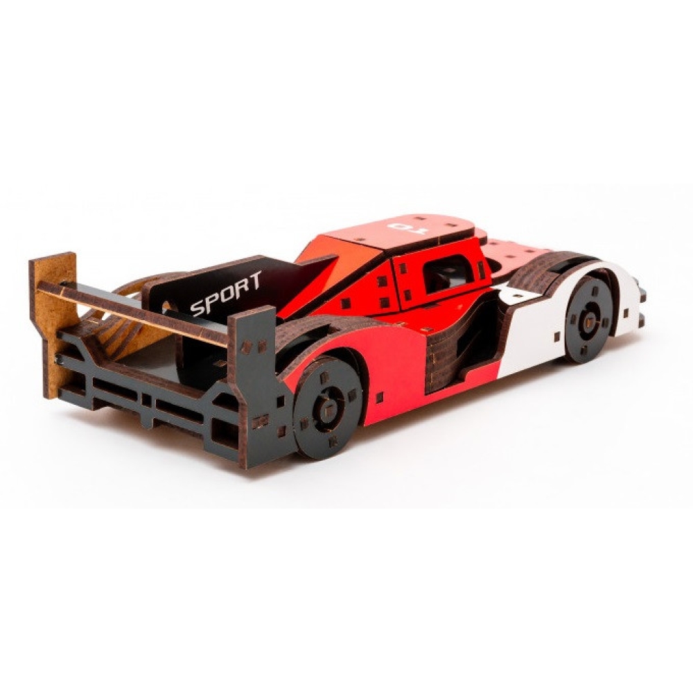 Дерев'яний 3D конструктор Racing Car
