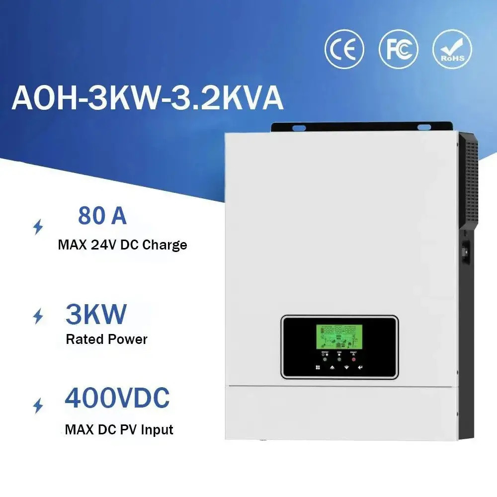 3 кВт Гібридний інвертор Daxtromn 3.2 кВа PowMR (безперебійник, UPS, ДБЖ)