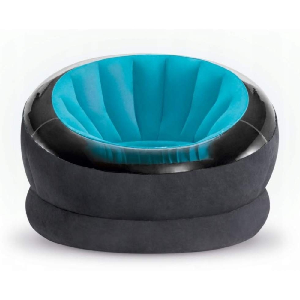 Крісло надувне Intex 68582-blue (112 x 109 x 69см)