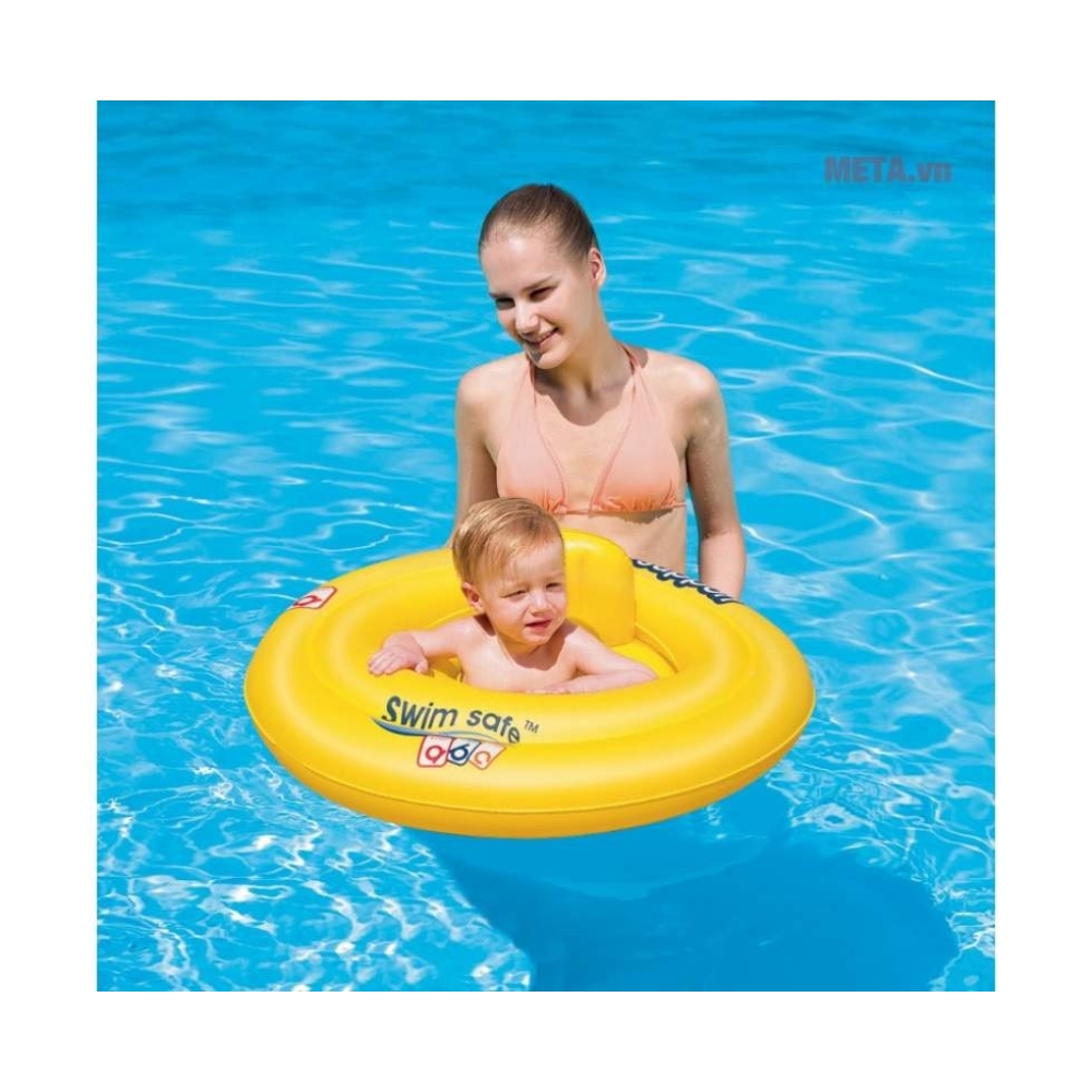 Надувний плотик Intex 32096 (Діаметр 69см) Swim safe