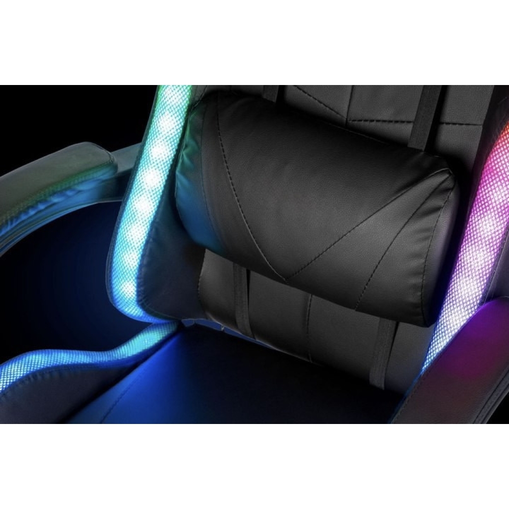 Крісло геймерське ProGame з RGB підсвіткою GX-150 комп'ютерне ігрове