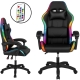 Крісло геймерське ProGame з RGB підсвіткою GX-150 комп'ютерне ігрове