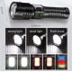 Ручний ліхтар XQ-S19-P99 (COB+RGB) zoom + PowerBank + Type-C + 26650 (5+3 режими)