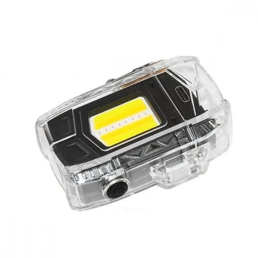 Ліхтар запальничка Multifunctional D48-1 (білий, жовтий, червоний) + BOX LCD Type-C (11 режимів)