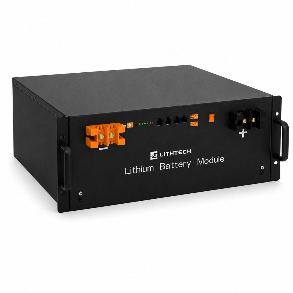 LiFePO4 51.2V 100Ah Акумулятор LITHTECH TB4000X 5120Wh, 100A, BMS