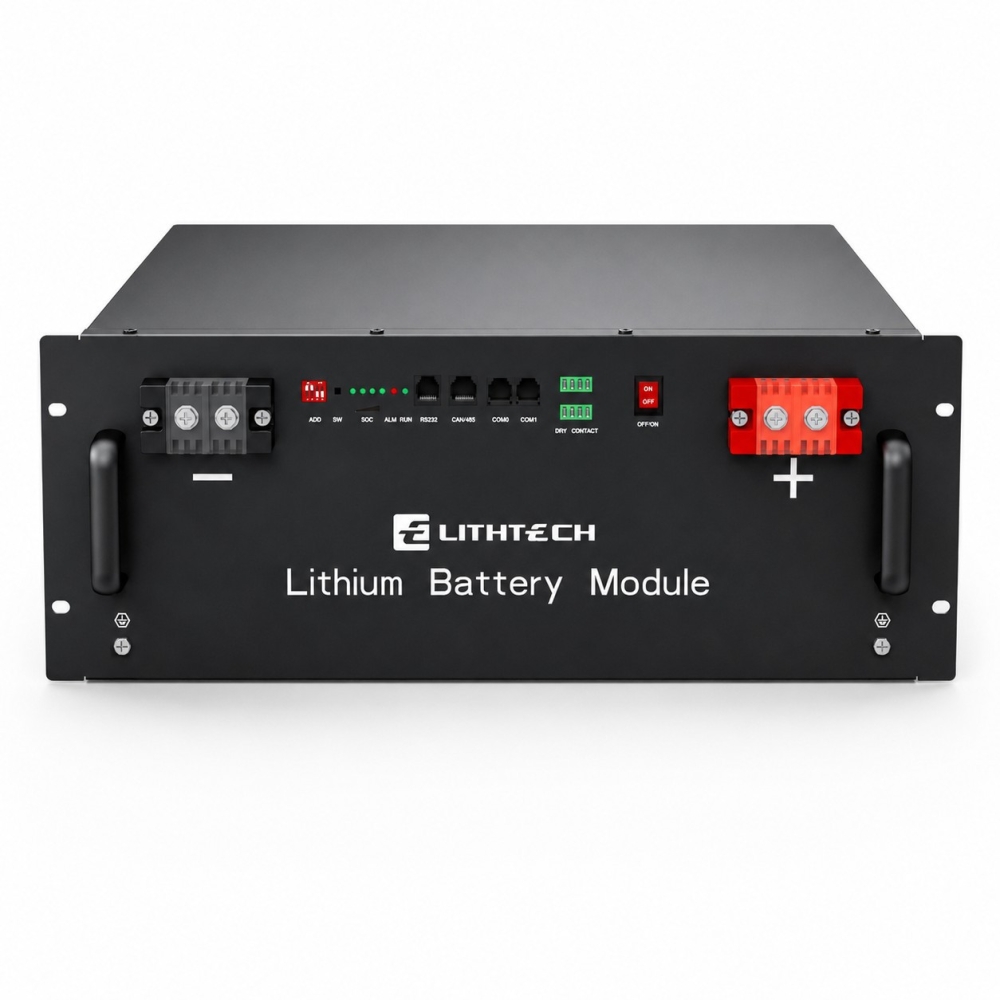 6,2 кВт LiFePO4 Комплект резервного живлення: гібридний інвертор Daxtromn + 51.2V 100Ah Lithtech акумулятор для будинку, квартири