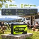 3,5 кВт LiFePO4 Комплект резервного живлення Інвертор Daxtromn + 2 акумулятора 12V 100Ah CyperOcean для квартири, будинку