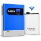 6.2 кВт LiFePO4 Комплект інвертор Anenji з Wi-Fi з паралельною функцією + акумулятор LVTOPSUN 51.2V 100Ah, BMS, настінний