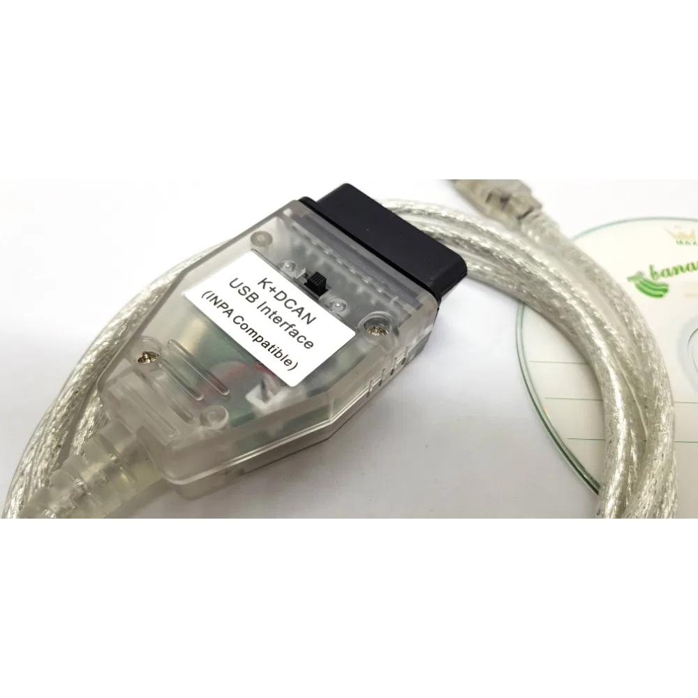 Діагностичний сканер K+DCAN + перемикач FT232RL OBD2