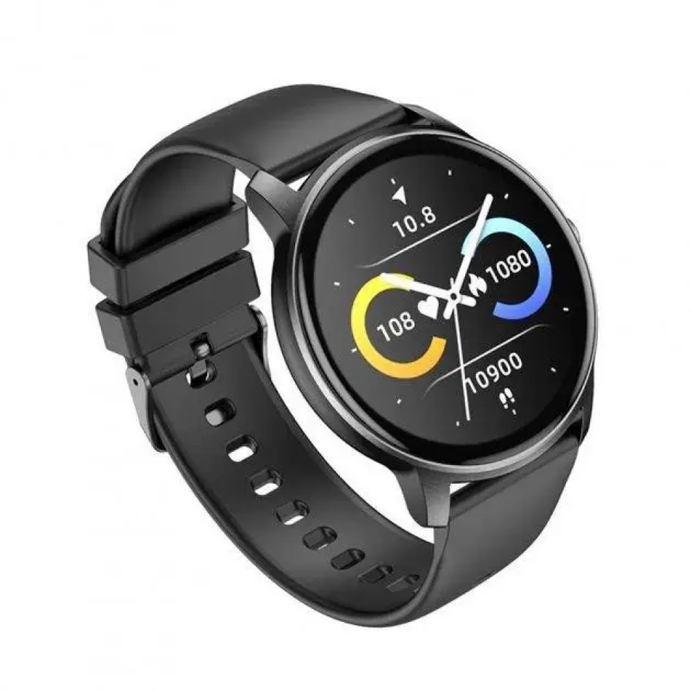 Розумний годинник Smart Watch Hoco Y4 + магнітна зарядка (Чорний)