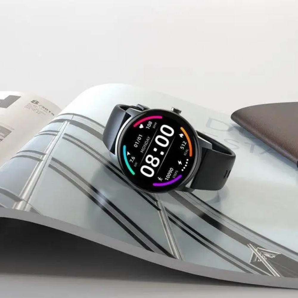 Розумний годинник Smart Watch Hoco Y4 + магнітна зарядка (Чорний)