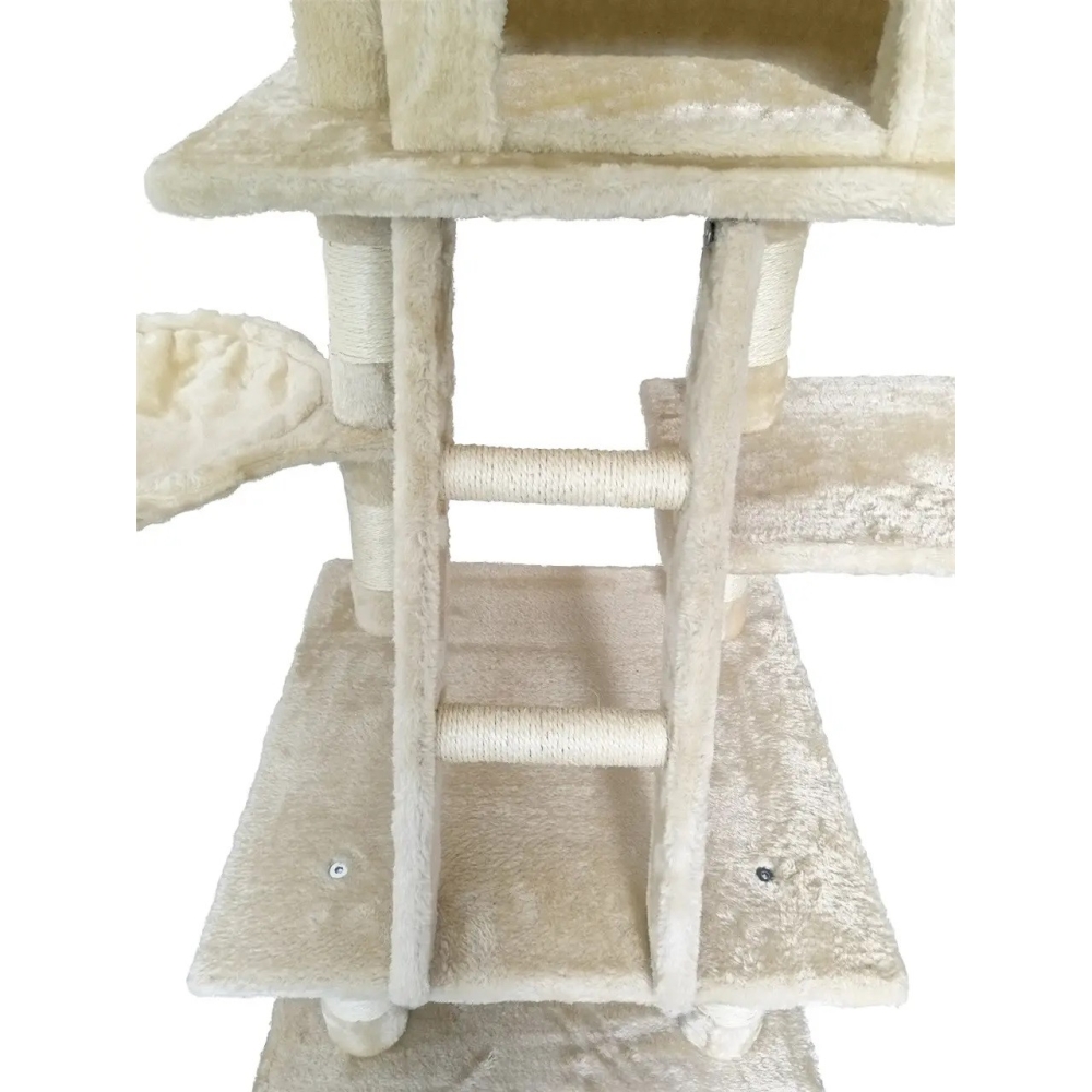 Кігтеточка, будиночок, дряпка для кота Avko CatTree 1323 Beige