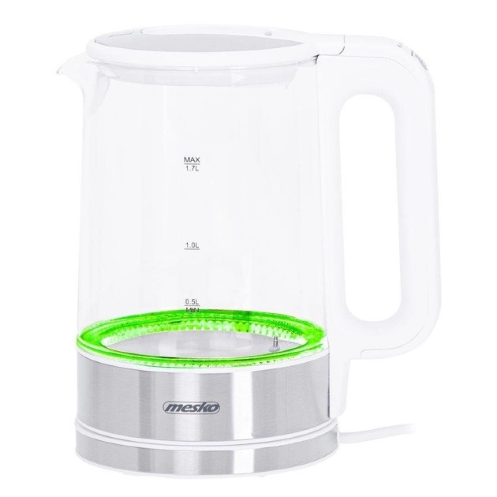 Електрочайник Mesko MS 1301 white