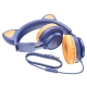 Накладні навушники Hoco W36 Cat ear headphones + мікрофон Синій