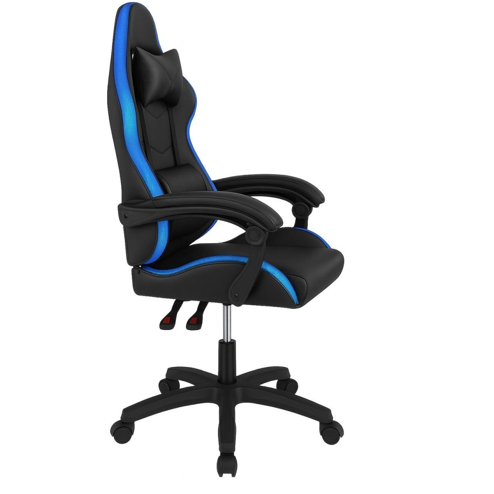 Крісло геймерське ProGame з RGB підсвіткою, комп'ютерне ігрове GX-150