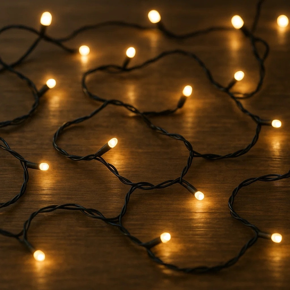 Світлодіодна гірлянда CASA Deco 130 LED 1.6 м теплий білий