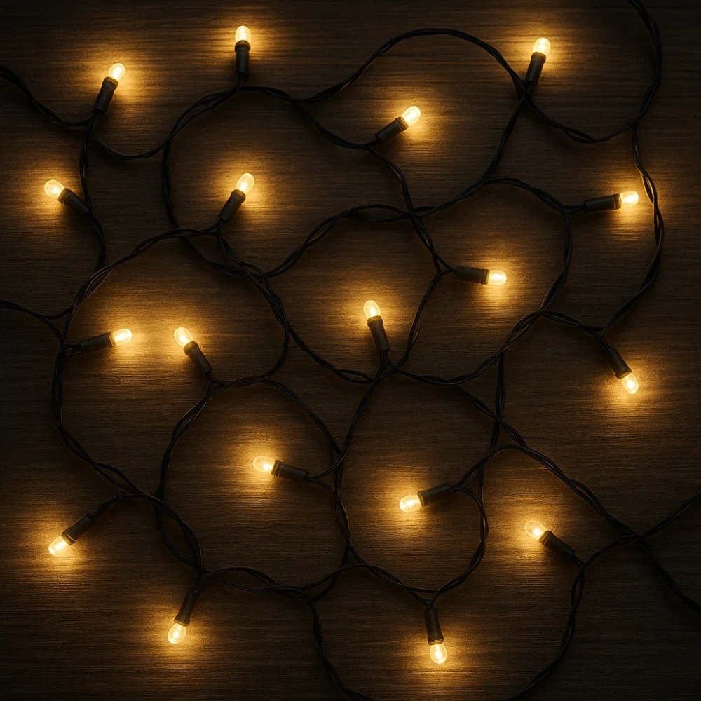 Світлодіодна гірлянда CASA Deco 130 LED 1.6 м теплий білий