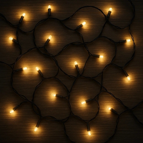 Світлодіодна гірлянда CASA Deco 130 LED 1.6 м теплий білий